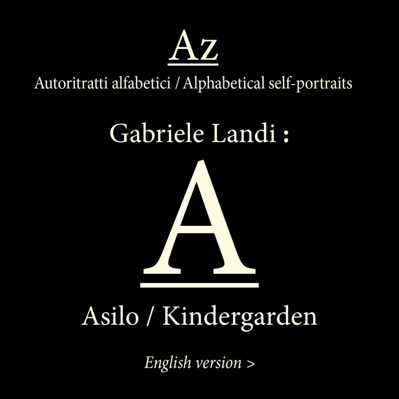 Az Autoritratti Alfabetici (▼Scroll down for English&nbsp;version)