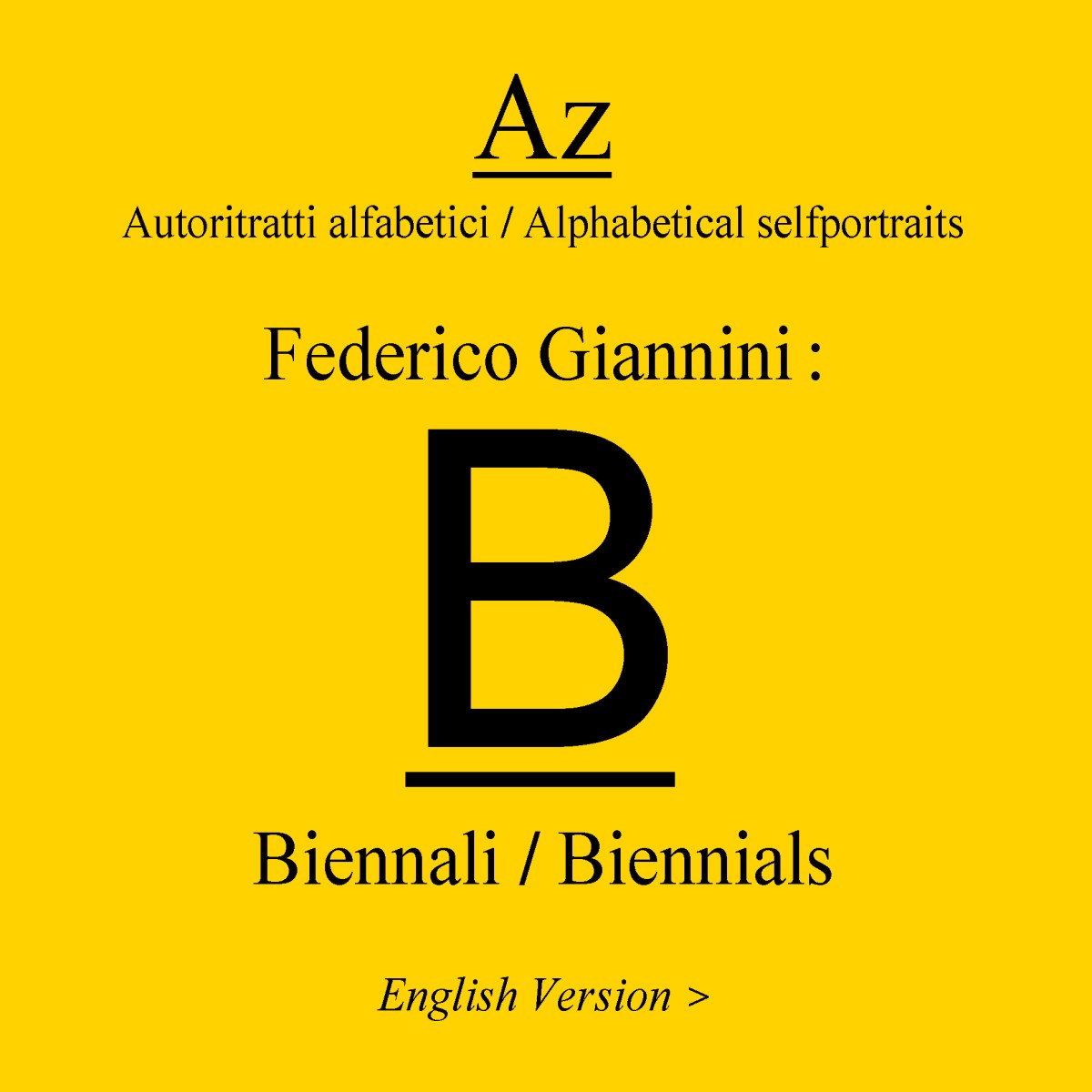 Az Autoritratti Alafabetici