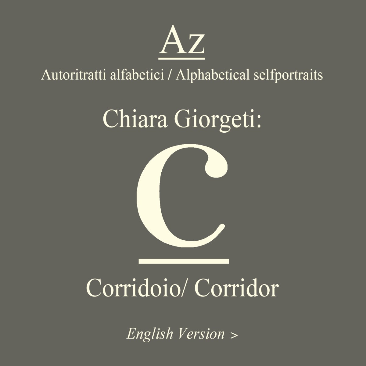 Az Autoritratti Alfabetici